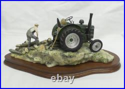 Border Fine Arts HAULING OUT JH98 Certificate Ray Ayres Tractor 249/1500 Ltd