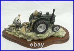 Border Fine Arts HAULING OUT JH98 Certificate Ray Ayres Tractor 249/1500 Ltd