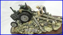 Border Fine Arts HAULING OUT JH98 Certificate Ray Ayres Tractor 249/1500 Ltd