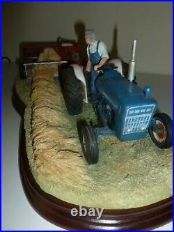 Border Fine Arts HAY BALING NEW in Box Ford Tractor