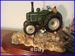 Border Fine Arts'Hauling Out' Field Marshall Tractor Limited Edition 922/1500