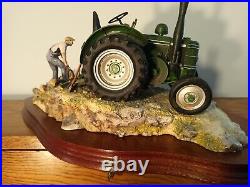 Border Fine Arts'Hauling Out' Field Marshall Tractor Limited Edition 922/1500