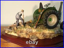 Border Fine Arts'Hauling Out' Field Marshall Tractor Limited Edition 922/1500