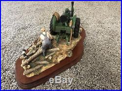 Border Fine Arts Hauling Out Field Marshall Tractor Model No JH98 LE 561/1500
