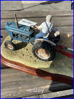 Border Fine Arts Hay Baling Ford 2000 Tractor Limited Edition 588/2002