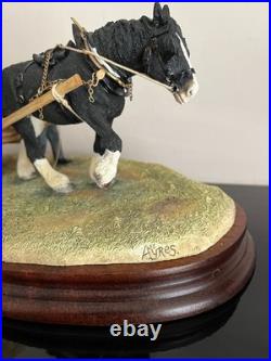 Border Fine Arts Hay Bogie Limited Edition (462/950) Ray Ayres. (2004) C. O. A