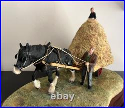 Border Fine Arts Hay Bogie Limited Edition (462/950) Ray Ayres. (2004) C. O. A