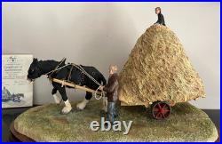 Border Fine Arts Hay Bogie Limited Edition (462/950) Ray Ayres. (2004) C. O. A