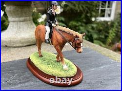 Border Fine Arts -Hay Days-'A Hard Day' Resin Horse Figurine AO600