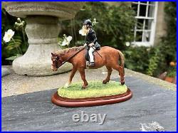 Border Fine Arts -Hay Days-'A Hard Day' Resin Horse Figurine AO600