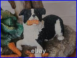 Border Fine Arts Helping Out B0202 Collie Pups Rare Ltd Edn 50/1500 1997 A. Wall