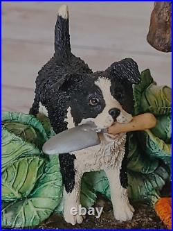 Border Fine Arts Helping Out B0202 Collie Pups Rare Ltd Edn 50/1500 1997 A. Wall