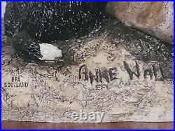 Border Fine Arts Helping Out B0202 Collie Pups Rare Ltd Edn 50/1500 1997 A. Wall