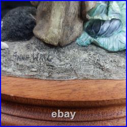 Border Fine Arts Helping Out Border Collie Figurine B0202 Anne Wall 1997
