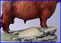 Border Fine Arts Highland Bull Figure Limited Edition 185/950 Cow