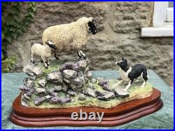 Border Fine Arts Holding Her Ground Limited Edition figure B0198 James Herriot