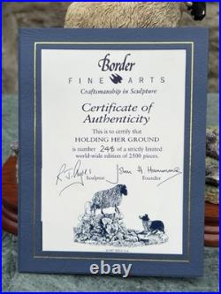 Border Fine Arts Holding Her Ground Limited Edition figure B0198 James Herriot
