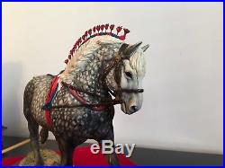 Border Fine Arts Horse PERCHERON STALLION + cert L160D