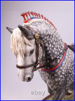 Border Fine Arts Horse Percheron Supreme Champion L160d Boxed & Certificate