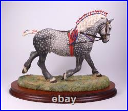 Border Fine Arts Horse Percheron Supreme Champion L160d Boxed & Certificate