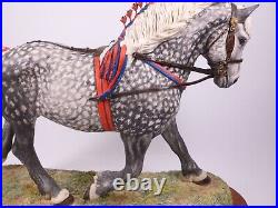 Border Fine Arts Horse Percheron Supreme Champion L160d Boxed & Certificate