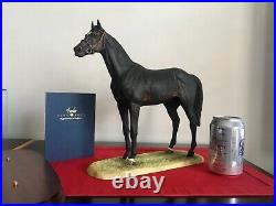 Border Fine Arts Horse Thoroughbred Stallion + certificate Made in Scotland