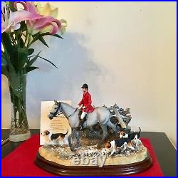 Border Fine Arts Horse, rare BOXING DAY MEET. Anne Wall