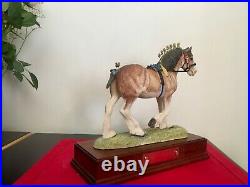 Border Fine Arts Horse rare Gold Edition VICTORY at the HIGHLAND superb