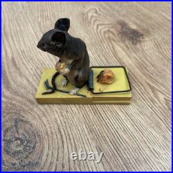 Border Fine Arts'House Mouse On Trap' Limited Edition 90/500 By V Hayton