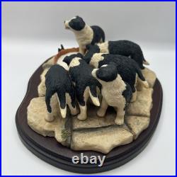 Border Fine Arts JH30 Pick of the Litter Border Collie Puppies VGC