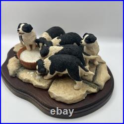 Border Fine Arts JH30 Pick of the Litter Border Collie Puppies VGC