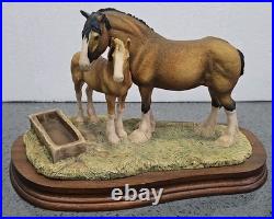 Border Fine Arts JH32 Spring Pastures Figurine by Ray Ayres Ltd Ed No Box V Rare