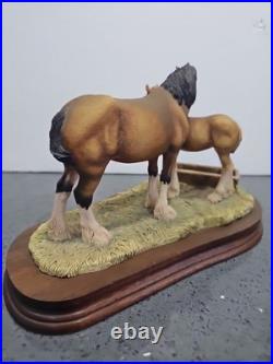 Border Fine Arts JH32 Spring Pastures Figurine by Ray Ayres Ltd Ed No Box V Rare