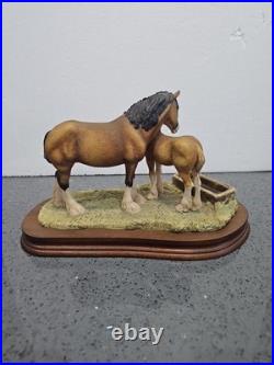 Border Fine Arts JH32 Spring Pastures Figurine by Ray Ayres Ltd Ed No Box V Rare