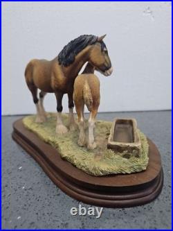 Border Fine Arts JH32 Spring Pastures Figurine by Ray Ayres Ltd Ed No Box V Rare
