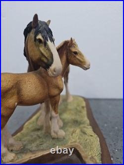 Border Fine Arts JH32 Spring Pastures Figurine by Ray Ayres Ltd Ed No Box V Rare