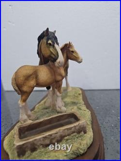 Border Fine Arts JH32 Spring Pastures Figurine by Ray Ayres Ltd Ed No Box V Rare Border Fine Arts JH32 Spring Pastures Figurine by Ray Ayres Ltd Ed No Box V Rare