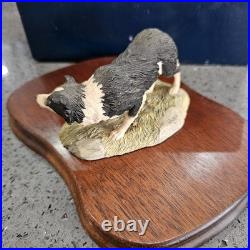 Border Fine Arts JH58 Sweep & JH59 Bob Handmade Figurines by J A Butler Boxed