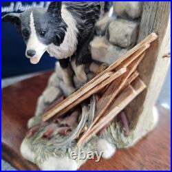 Border Fine Arts JH58 Sweep & JH59 Bob Handmade Figurines by J A Butler Boxed