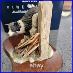 Border Fine Arts JH58 Sweep & JH59 Bob Handmade Figurines by J A Butler Boxed