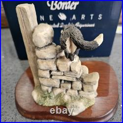 Border Fine Arts JH58 Sweep & JH59 Bob Handmade Figurines by J A Butler Boxed