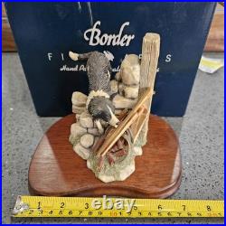 Border Fine Arts JH58 Sweep & JH59 Bob Handmade Figurines by J A Butler Boxed