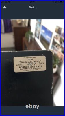 Border Fine Arts JH90 Steady Lad Steady. 687/1500