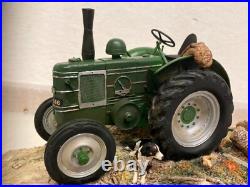 Border Fine Arts JH98 Hauling out Field Marshall tractor ltd Edition Border Fine Arts JH98 Hauling out Field Marshall tractor ltd Edition