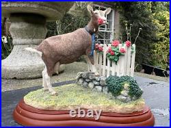 Border Fine Arts James Herriot Goat'Prize Blooms' A0458 Border Fine Arts James Herriot Goat'Prize Blooms' A0458