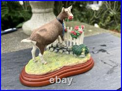 Border Fine Arts James Herriot Goat'Prize Blooms' A0458 Border Fine Arts James Herriot Goat'Prize Blooms' A0458
