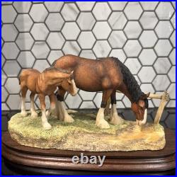 Border Fine Arts James Herriot Horses Summer Days Jh33 Perfect Boxed