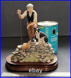 Border Fine Arts James Herriot JH19 Time For Reflection Ray Ayres Shepherd Dog