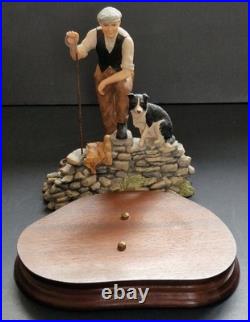 Border Fine Arts James Herriot JH19 Time For Reflection Ray Ayres Shepherd Dog