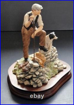 Border Fine Arts James Herriot JH19 Time For Reflection Ray Ayres Shepherd Dog